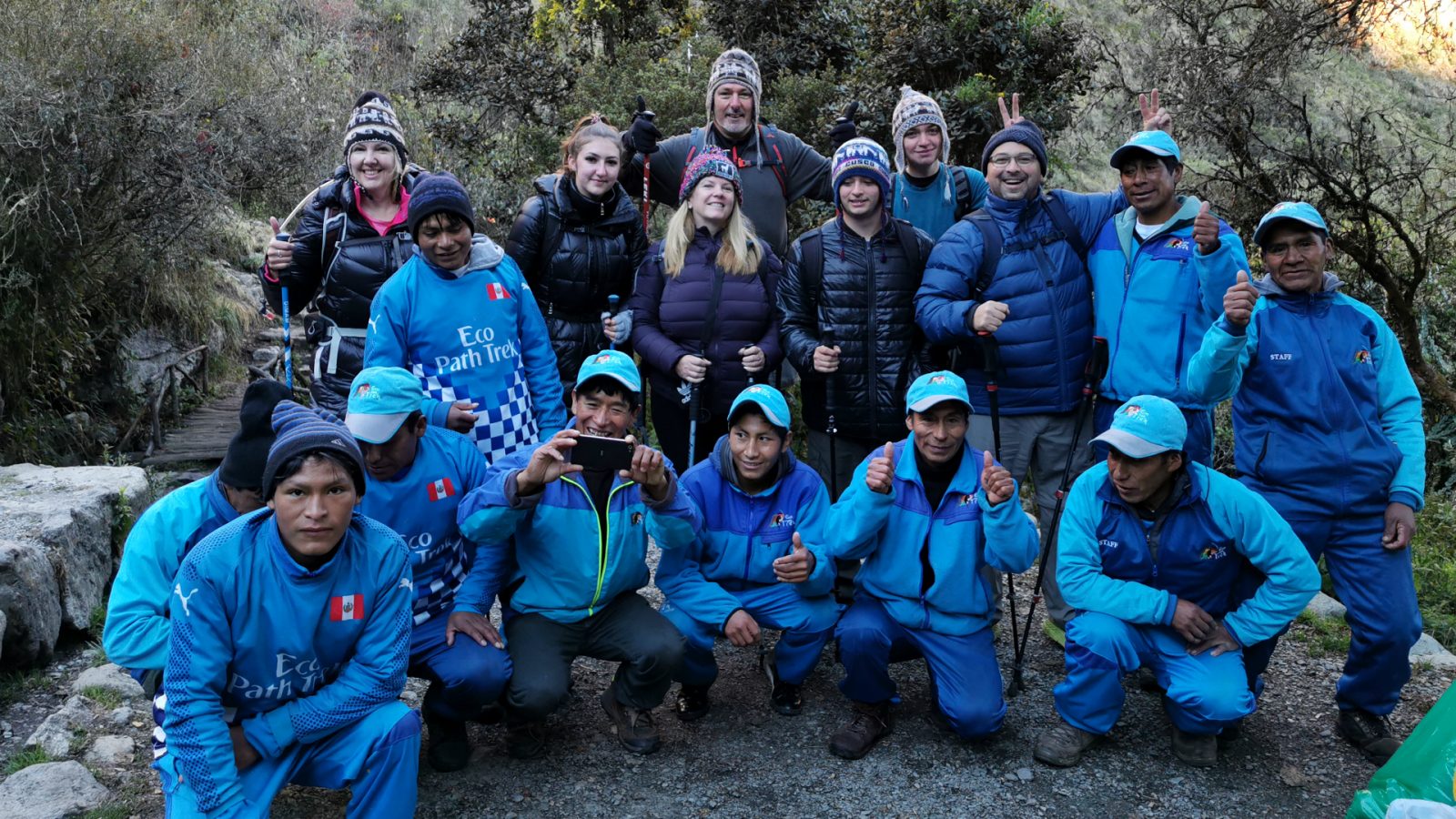 inca trail staff of inka trail trek